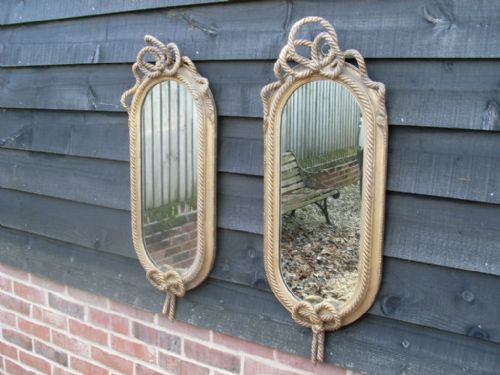 fig 1. A pair of 19thC pier mirrors