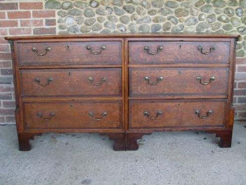 A Small Georgian Lancashire Dresser Base