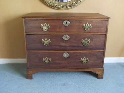 A Small Restored Geo III Chest of Drawers
