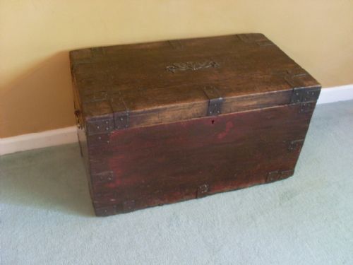 A 19thc Military Trunk