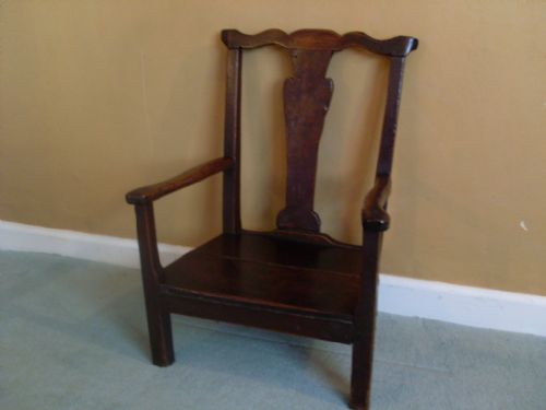 A Georgian Chippendale Child's Chair
