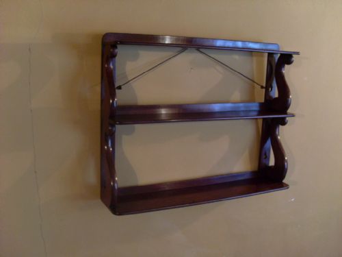 A Set of Georgian Open Wall Shelves