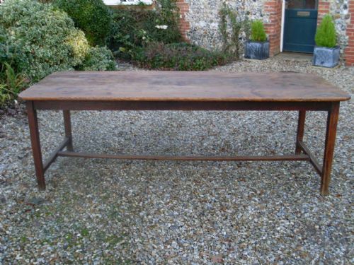 French Farmhouse Dining Table for 8 to 10.