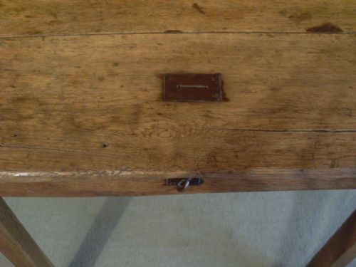 fig 1. An ecclesiastical collection table