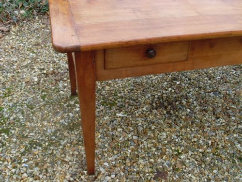 fig 1. A 19thC French farmhouse dining table