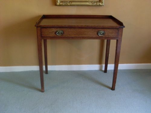 A Geo III Writing Table or Side Table