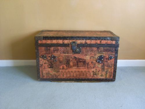 A Very Decorative Military Campaign Trunk.