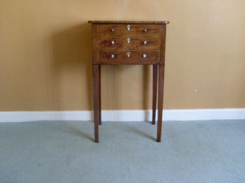 A Regency Mahogany Work Table
