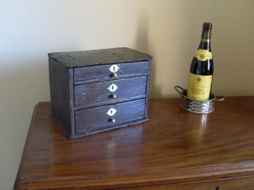 A Georgian Pine Miniature Chest