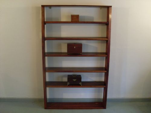 An Early Victorian Open Bookcase