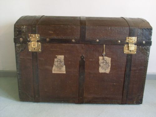 A 19thc French 'Treasure Chest' Trunk