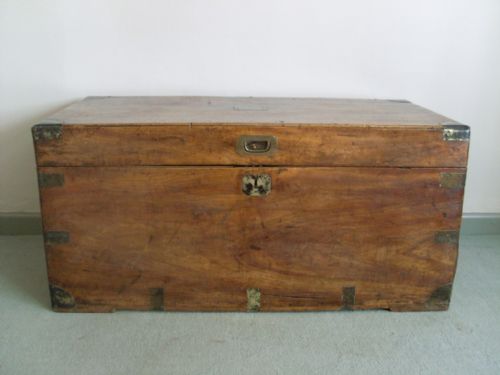 A Military Camphor Trunk