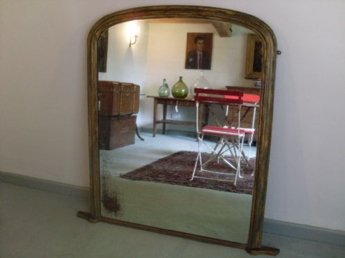A Victorian Overmantle Mirror