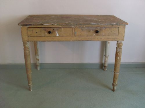 A Very Decorative19thc Artists Table