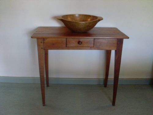 A 19thc French Cherry Wood Side Table