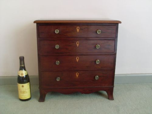 A 19thc Miniature Apprentice Piece Chest