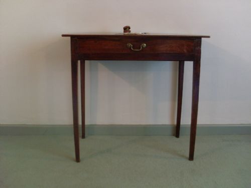 A Georgian Mahogany Side Table