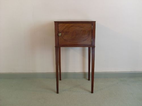 A Good 19thc Bedside Stand