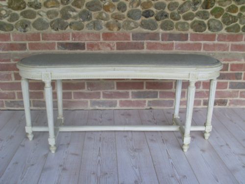 A 19thc French Upholstered Stool