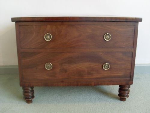 A 19thc Faux Chest Blanket Box