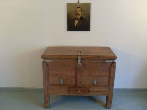 An Antique Anglo Indian Marriage Chest