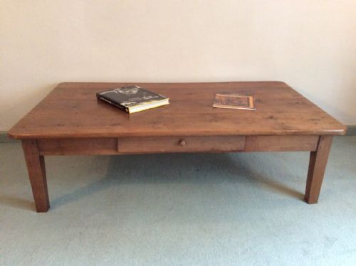 A Large19thc Cherry Coffee Table