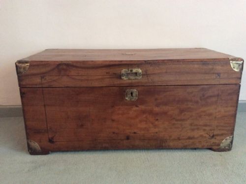 A Camphor Campaign Trunk