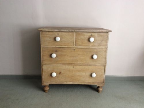 A Victorian Chest in Its Original Paint