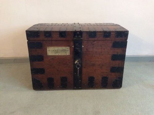 A Good 19thc Silver Trunk