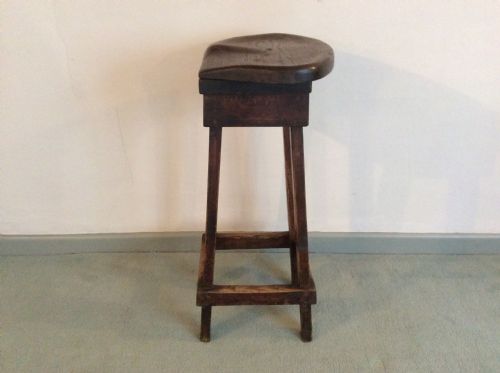 A Victorian Revolving Seat High Stool