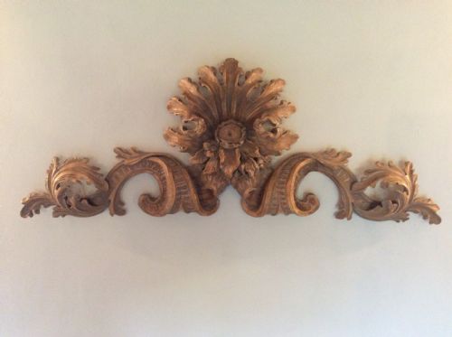A 19thc Carved Lime Wood Portico Panel