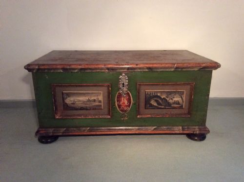 A Fabulous European Marriage Chest