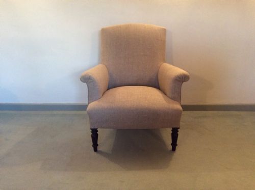 A French Upholstered Armchair Circa 1880