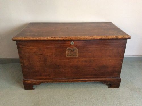 A Mid 19thc Trunk