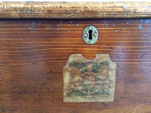 fig 1. A mid 19thC trunk