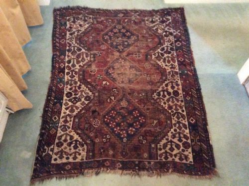 A Small Antique Rug