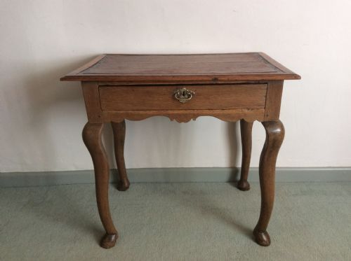An 18thc Oak Hoof Foot Lowboy