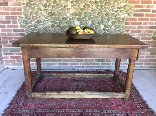 A 17thc French Walnut Refrectory Hall Table