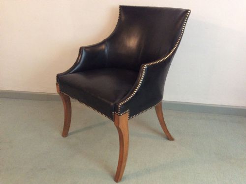 An Italian Design Deco Desk Chair