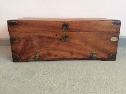 A  Small19thc Camphor Campaign Trunk