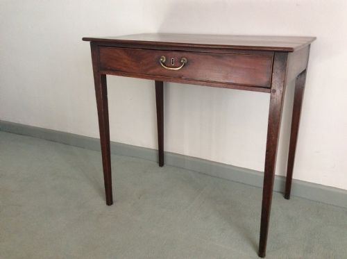 A Georgian Mahogany Side Table