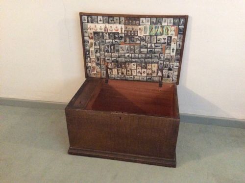 An Early 19thc Scumble Painted Trunk
