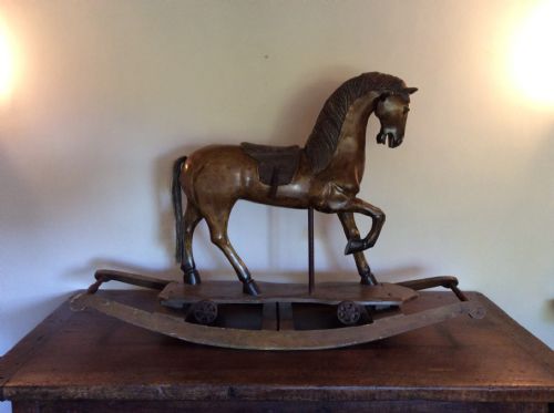 A Decorative Rocking Horse