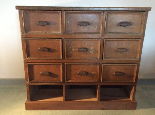 A French Apothecary Style Chest of Drawers