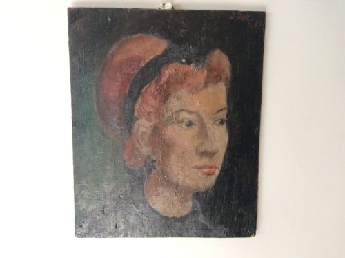 A 1920s Portrait of a Girl with Headband