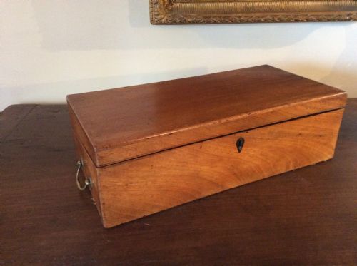 A Georgian Writing Slope with Book Rest