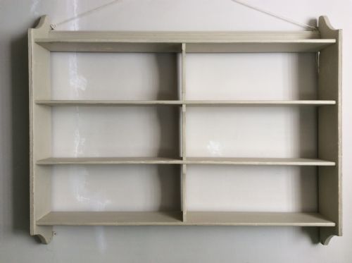 A Set of 19thc Painted Wall Shelves