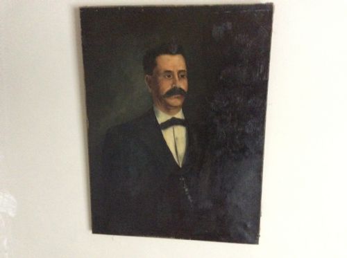 An Early 20thc  Portrait