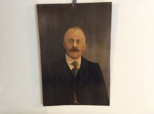 Early 20thc Portrait of a French Gentleman