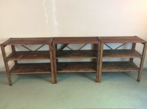 A Set of 3 Clothes Shop Storage Stands